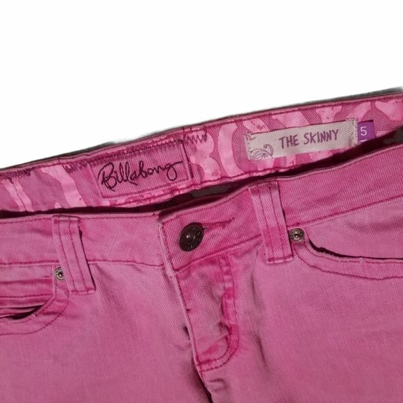 BILLABONG Acid Wash "The Skinny" Jeans (Size 5) - Picture 11 of 12